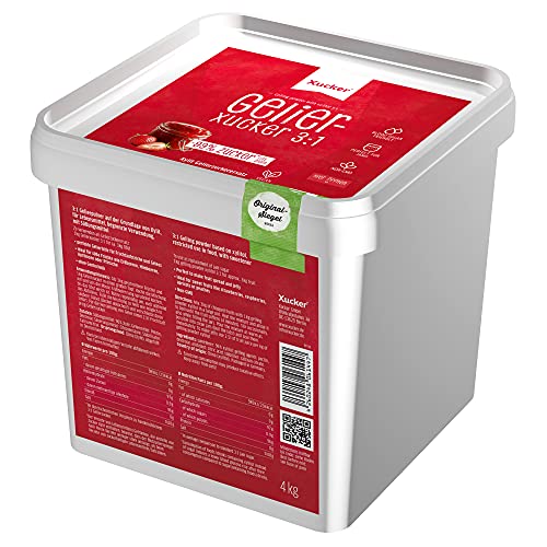 Xucker 3:1 Gelier-Xucker mit Xylit - leckere Gelierzucker Alternative mit Birkenzucker I Veganer Gelierxucker von Xucker zum Kochen für Marmelade & Gelees (4 kg) Xucker 3:1 Gelier-Xucker mit Xylit - leckere Gelierzucker Alternative mit Birkenzucker I Veganer Gelierxucker von Xucker zum Kochen für Marmelade & Gelees (4 kg) von Xucker