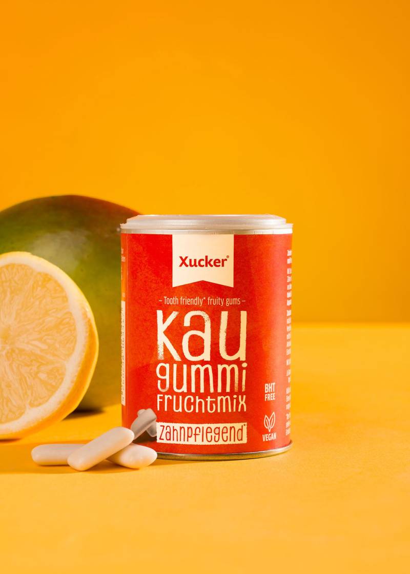 Xylit-Kaugummis Fruchtmix Dose von Xucker