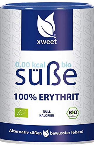 Xweet: 0,00kcal Bio Süße aus 100& Erythrit 330g - Null Kalorien - Zero Calories von Xweet