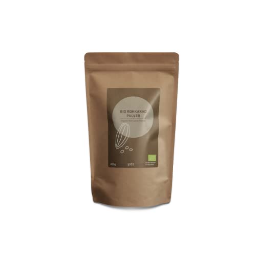 ROHKAKAO | biologischer, unbehandelter 100% Theobroma Rohkakao aus Peru | Spitzenqualität | Organic | Raw | yado (400 g) von YADO