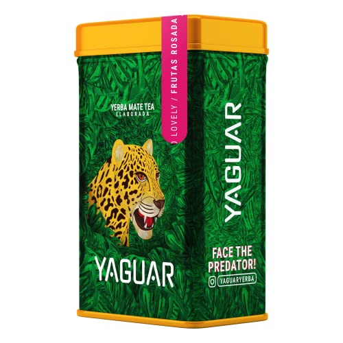 Yerbera – Dose mit Yaguar Rosada 0,5 kg von YAGUAR
