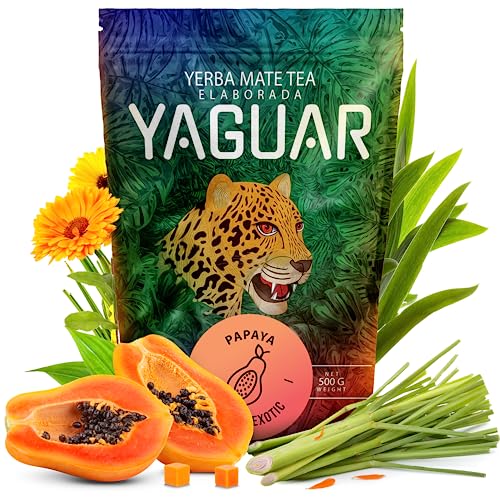 Yaguar Papaya Mate Tee aus Brasilien 500 g von YAGUAR