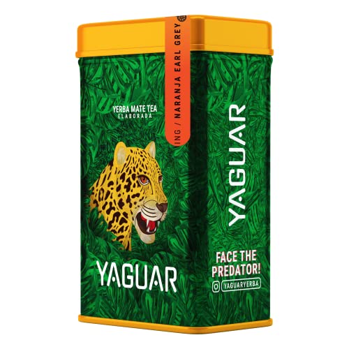 Yerbera – Dose mit Yaguar Naranja Earl Grey 0,5 kg von YAGUAR