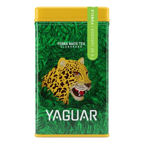 Yerbera – Dose mit Yerba Mate Yaguar Pomelo 0,5 kg von YAGUAR