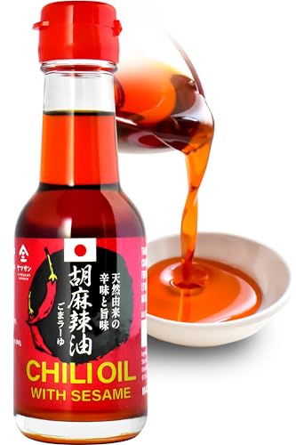 Chiliöl Würzig scharfes japanisch Sesamöl 100g【YAMASAN】 von YAMASAN KYOTO UJI