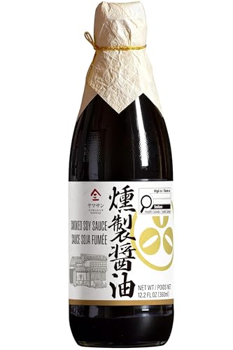 YAMASAN KYOTO UJI Geräucherte Sojasauce, 500 Tage gereift, Japanische Premium Handarbeit, Natürlich gebraut, Keine Zusatzstoffe, ohne Gentechnik, Hergestellt in Japan(360ml) von YAMASAN KYOTO UJI