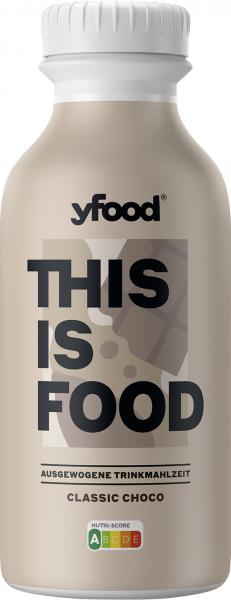YFood Trinkmahlzeit Classic Choco (Einweg) von YFood