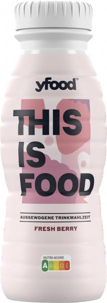 YFood Trinkmahlzeit Fresh Berry (Einweg) von YFood