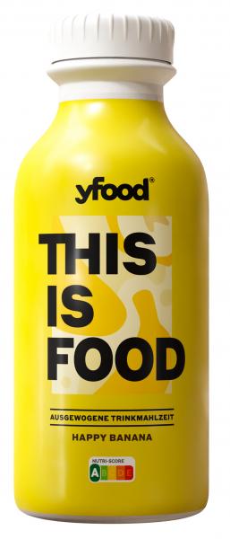 YFood Trinkmahlzeit Happy Banana (Einweg) von YFood