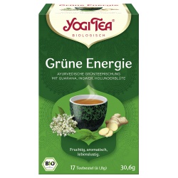 Grüne-Energie-Tee im Beutel Grüne-Energie-Tee im Beutel von YOGI TEA