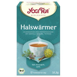 Halswärmer-Tee im Beutel Halswärmer-Tee im Beutel von YOGI TEA