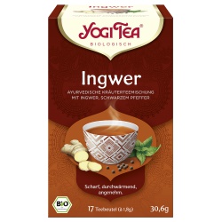 Ingwer-Tee im Beutel Ingwer-Tee im Beutel von YOGI TEA
