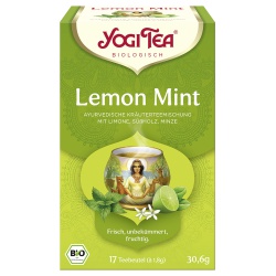 Lemon-Mint-Tee im Beutel von YOGI TEA