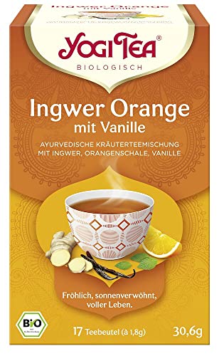 Yogi Tea Ingwer Orange mit Vanille Bio (2 x 30,60 gr) von YOGI TEA