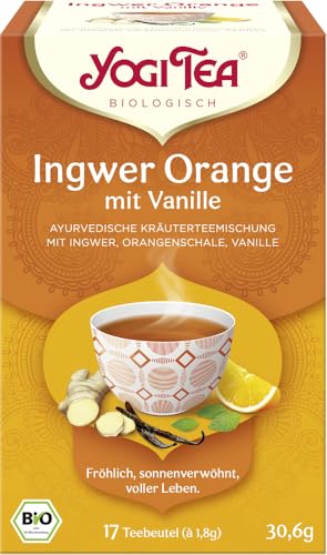 Yogi Tea Ingwer Orange mit Vanille Bio (2 x 30,60 gr) von Yogi Tea
