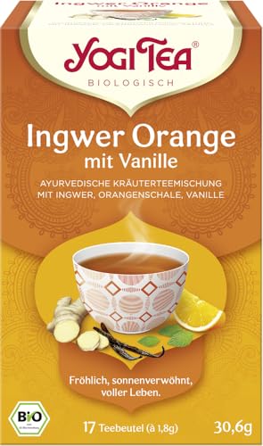 Yogi Tea Ingwer Orange mit Vanille Bio (2 x 30,60 gr) von YOGI TEA