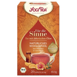 Yogi-Tee® Für die Sinne: Natürliches Wohlgefühl im Beutel (Auslaufartikel) von YOGI TEA