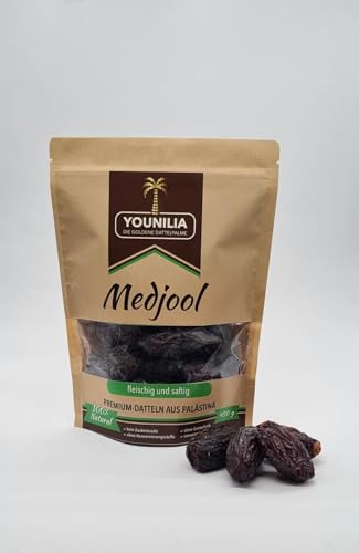 Medjool Datteln 300g I Premium-Datteln | Naturbelassen Medjool Datteln 300g I Premium-Datteln | Naturbelassen von YOUNILIA - Die Goldene Dattelpalme