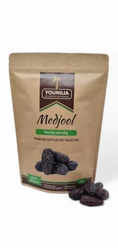 Medjool Datteln 900 g I Naturbelassen | Frische Ernte 2024 Medjool Datteln 900 g I Naturbelassen | Frische Ernte 2024 von YOUNILIA - Die Goldene Dattelpalme