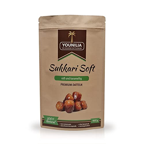 Sukkari Soft Datteln 800 g | Sukkari Rutab Royal | Weiche Datteln Sukkari Soft Datteln 800 g | Sukkari Rutab Royal | Weiche Datteln von YOUNILIA