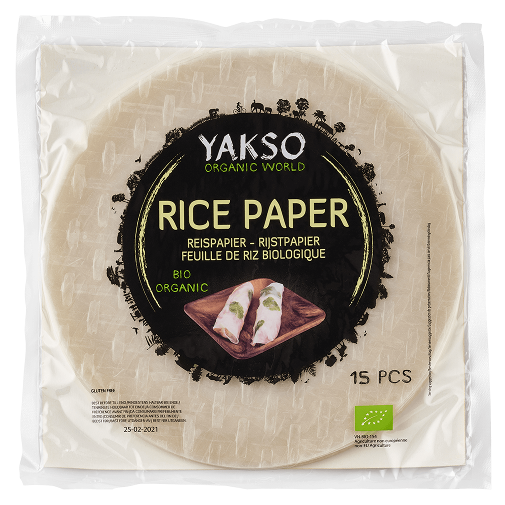 Bio Reispapier Bio Reispapier von Yakso