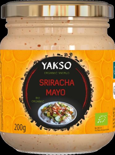 Sriracha mayonaise bio 1 x 200 gr von Yakso