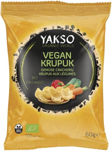 Yakso Bio Vegan Krupuk (6 x 60 gr) von Yakso