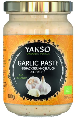 Yakso Garlic Paste Gehackter Knoblauch 100 g von Yakso