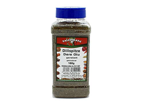 Yalçinkaya - Dillspitzen - 160g - PET Box Gewürz - gerebelt & getrocknet - Feine Dill Spitzen Yalçinkaya - Dillspitzen - 160g - PET Box Gewürz - gerebelt & getrocknet - Feine Dill Spitzen von Yalçinkaya