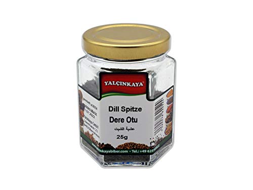 Yalçinkaya - Dillspitzen - 25g - Gewürz im Glas - gerebelt und getrocknet - Feine Dill Spitzen Yalçinkaya - Dillspitzen - 25g - Gewürz im Glas - gerebelt und getrocknet - Feine Dill Spitzen von Yalçinkaya