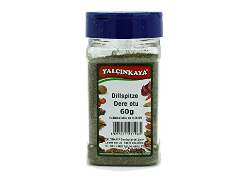 Yalçinkaya - Dillspitzen - 60g - PET Box Gewürze - gerebelt & getrocknet - Feine Dill Spitzen Yalçinkaya - Dillspitzen - 60g - PET Box Gewürze - gerebelt & getrocknet - Feine Dill Spitzen von Yalçinkaya
