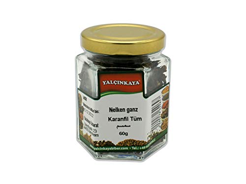 Yalçinkaya - Ganze Nelken - 60g - Gewürz im Glas - Gewürznelken ganz - Für Ihr Gewürzregal Yalçinkaya - Ganze Nelken - 60g - Gewürz im Glas - Gewürznelken ganz - Für Ihr Gewürzregal von Yalçinkaya