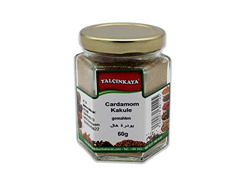 Yalçinkaya - Kardamom Cardamom - 60g - Gewürz im Glas - Fein gemahlen - Glas Wiederverwendbar Yalçinkaya - Kardamom Cardamom - 60g - Gewürz im Glas - Fein gemahlen - Glas Wiederverwendbar von Yalçinkaya