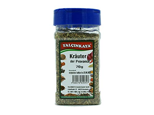 Yalçinkaya - Kräuter der Provence - 70g - gerebelt & getrocknet - Kräutermischung - PET Box von Yalçinkaya