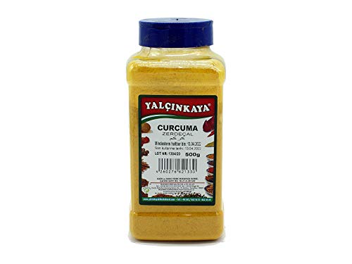 Yalçinkaya - Kurkuma Pulver - 500g - PET Box Gewürze - Curcuma Gelbwurz gemahlen - Gewürzbox Yalçinkaya - Kurkuma Pulver - 500g - PET Box Gewürze - Curcuma Gelbwurz gemahlen - Gewürzbox von Yalçinkaya