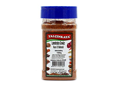 Yalçinkaya - Lammbraten Gewürzmischung - 160g - Gewürz Mischung - PET Box Gewürze - Premium Yalçinkaya - Lammbraten Gewürzmischung - 160g - Gewürz Mischung - PET Box Gewürze - Premium von Yalçinkaya