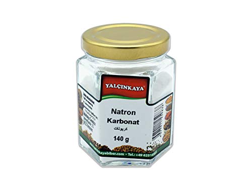 Yalçinkaya - Natron Backsoda - 140g - Gewürz im Glas - Natriumsalz fein gemahlen - Premium Yalçinkaya - Natron Backsoda - 140g - Gewürz im Glas - Natriumsalz fein gemahlen - Premium von Yalçinkaya