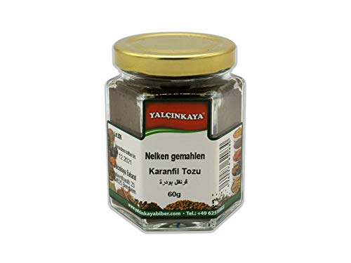 Yalçinkaya - Nelken - 60g - Gewürz im Glas - Nelkenpulver Gewürznelken gemahlen - Pulver Yalçinkaya - Nelken - 60g - Gewürz im Glas - Nelkenpulver Gewürznelken gemahlen - Pulver von Yalçinkaya