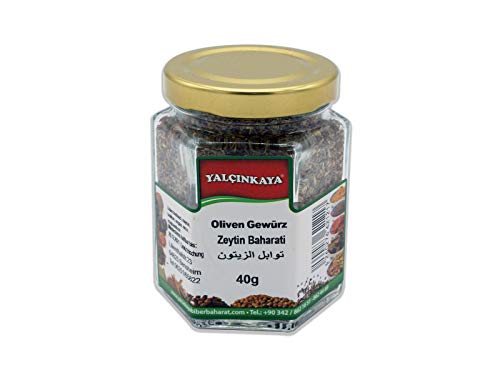 Yalçinkaya - Oliven Gewürz - 40g - Glasgewürzmischung Spezial - Feta & Antipasti - Gewürzglas Yalçinkaya - Oliven Gewürz - 40g - Glasgewürzmischung Spezial - Feta & Antipasti - Gewürzglas von Yalçinkaya