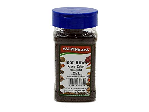 Yalçinkaya - Paprika Isot - 160g - PET Box Gewürze - Premium Gewürz Qualität es Sortiment Yalçinkaya - Paprika Isot - 160g - PET Box Gewürze - Premium Gewürz Qualität es Sortiment von Yalçinkaya