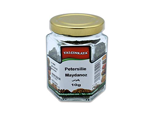 Yalçinkaya - Petersilie - 10g - Gewürz im Glas - gerebelt und getrocknet - Premium Qualität von Yalçinkaya