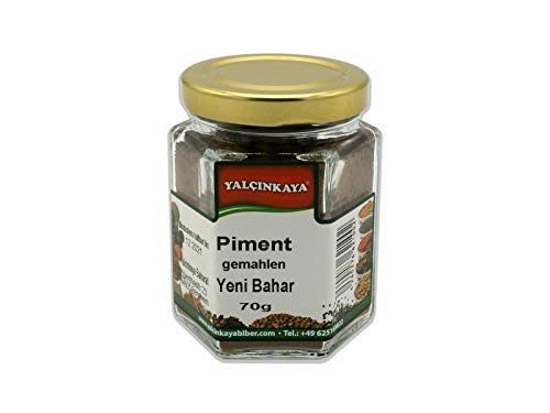 Yalçinkaya - Piment Pulver - 70g - Gewürz im Glas - Nelkenpfeffer gemahlen - Premium Qualität Yalçinkaya - Piment Pulver - 70g - Gewürz im Glas - Nelkenpfeffer gemahlen - Premium Qualität von Yalçinkaya