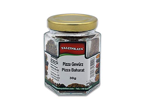 Yalçinkaya - Pizza Gewürz - 30g - Glasgewürz Spezial - Natürliche Kräuter - Pasta Pizzagewürz Yalçinkaya - Pizza Gewürz - 30g - Glasgewürz Spezial - Natürliche Kräuter - Pasta Pizzagewürz von Yalçinkaya