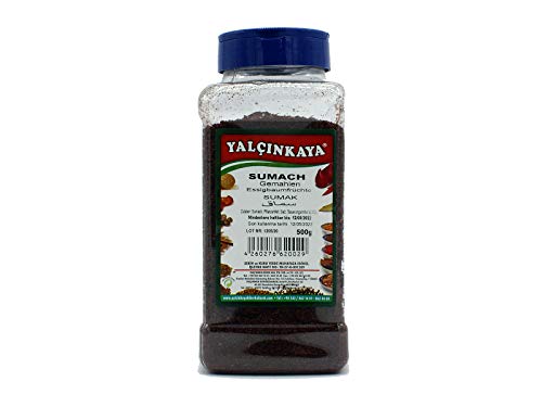 Yalçinkaya - Sumak - Sumach Gewürzmischung - 500g - PET Box Gewürze - Essigbaumfrucht Gewürz Yalçinkaya - Sumak - Sumach Gewürzmischung - 500g - PET Box Gewürze - Essigbaumfrucht Gewürz von Yalçinkaya
