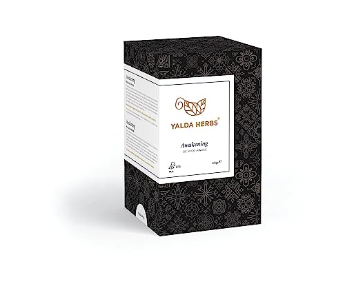 Yalda Herbs – Awakening – 18 PLA-Pyramidenteebeutel – Schwarzer Tee von Yalda Herbs