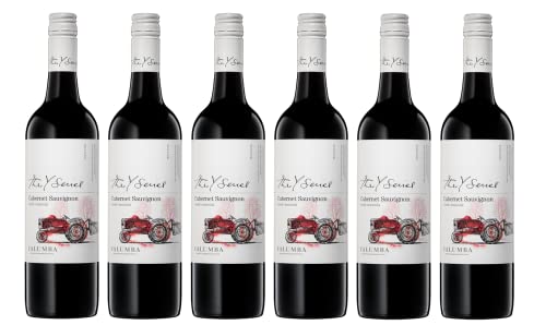 6x 0,75l - Yalumba - Y-Series - Cabernet Sauvignon - South Australia W.O. - Australien - Rotwein trocken von Yalumba