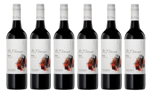 6x 0,75l - Yalumba - Y-Series - Shiraz - South Australia W.O. - Australien - Rotwein trocken von Yalumba