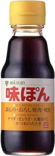 Mitsukan ajipon Japanische Sojasauce mit Ponzu-Zitrusfrüchten, 150ml, Import Japan von Yamako