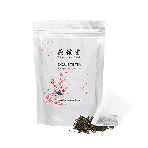 Yan Hou Tang Organic Herbal Mint Green Tea Bags Loose Leaf 100 Counts von Yan Hou Tang