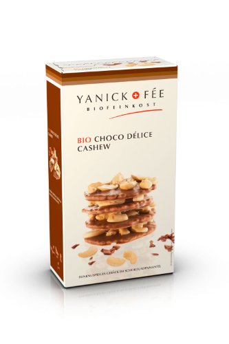 Yanick+Fee Choco Délice Cashew - Bio, 3er Pack (3 x 100 g Karton) - Bio von Yanick+Fee